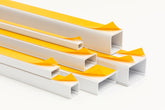 Mini cable trunking white PVC – 1m and 2.44m