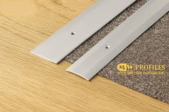 Laminate to carpet Aluminium door threshold strip 38mm