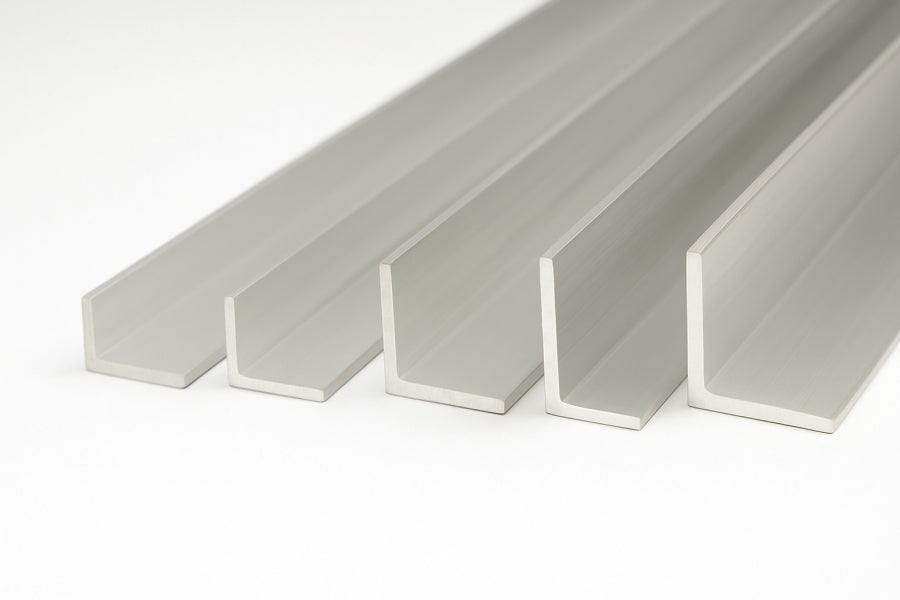 Natural Aluminium Angle Profile – 1m Trim for Wall and Floor Protection