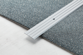 Aluminium door threshold strip 40mm x 1m anodised