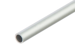 10mm aluminium hollow round tubing natural finish