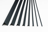 Anthracite PVC Corner Angle Trim – 1m & 2.48m Equal