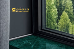 uPVC 13mm quadrant trim – 1 metre and 2.5 metres