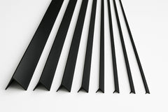 Black PVC Corner Angle Trim – 1m and 2.48m