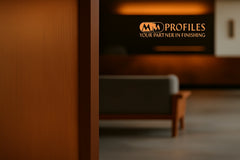 Brown PVC Corner Angle Trim – Equal and Unequal Plastic