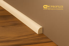 Natural Pine Quadrant Trim – Wooden Edge Beading Strip for Flooring