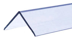 Clear Plastic PVC Corner Angle Trim – Equal and Unequal