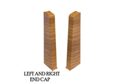 decorative high profile PVC wall skirting 75 mm 22 mm