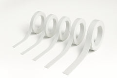 White PVC Flat Architrave Trim – 6 Metre Roll