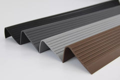 non slip PVC rubber stair nosing 70×40 mm