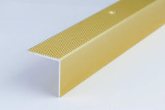 900 mm aluminium stair edging profile silver finish