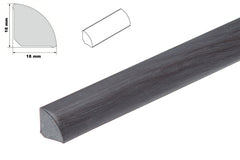 rigid uPVC scotia beading 18mm for gap covering