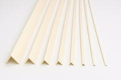 Ivory PVC Corner Angle Trim – 1m and 2.48m