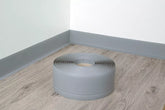 Flexible PVC skirting board 100mm – light gray 10m roll