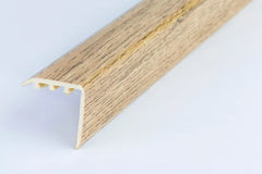 30×30 mm PVC stair nosing for laminate stairs