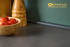 uPVC 13mm Quadrant Trim - black 1 metre and 2.5 metres