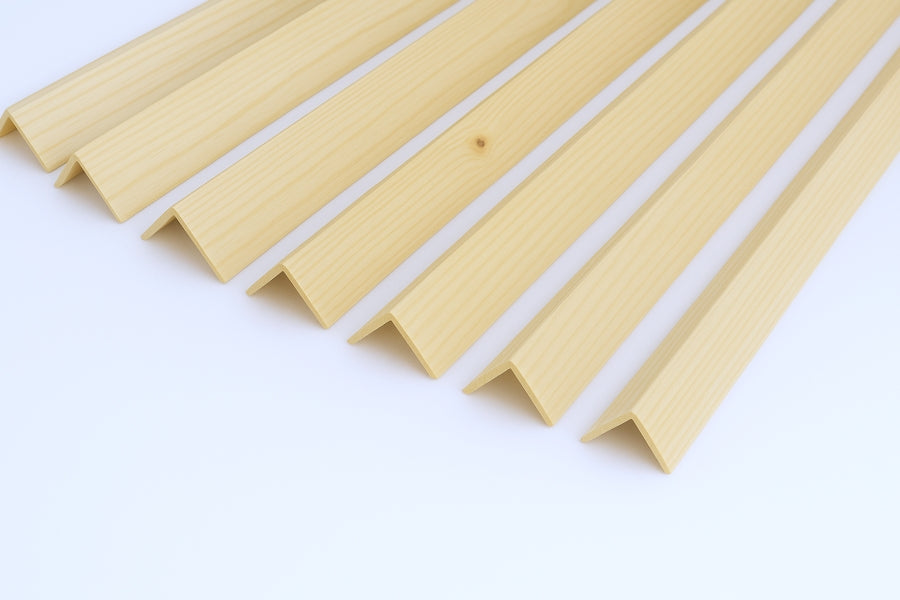 Pine Wood Corner Angle Trim – 1 Metre & 2.4 Metres