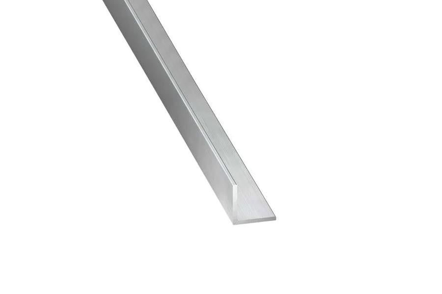 natural aluminium extruded angle corner equal size