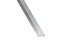 natural aluminium extruded angle corner equal size