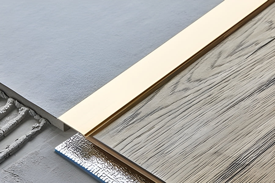 Self adhesive aluminium door threshold strip