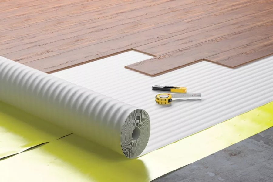 2mm acoustic underlay roll white flooring soundproof