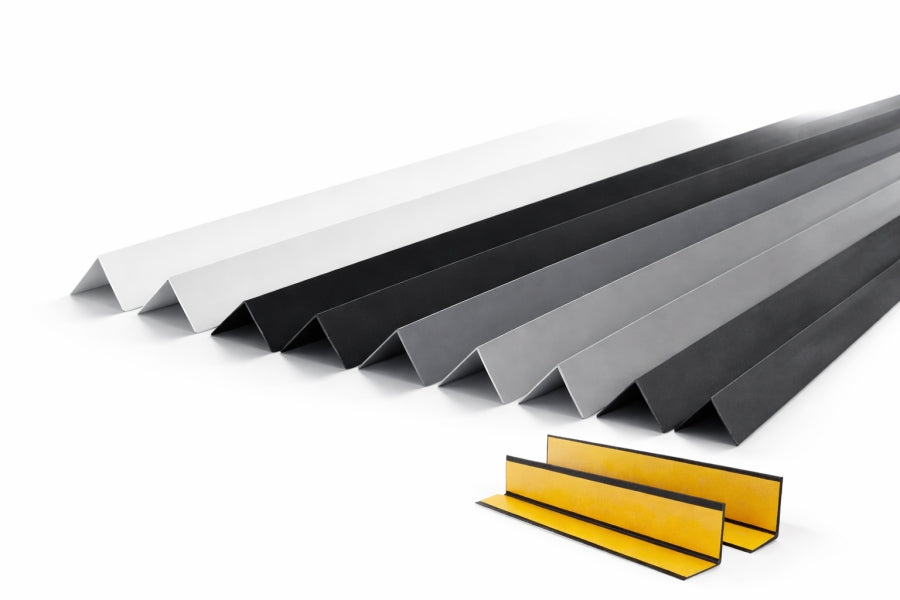 PVC corner trim for walls and wood