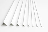 White PVC Corner Angle Trim – 1m and 2.48m