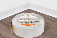 flexible PVC wall floor edge trim 50 mm height