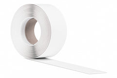 White PVC Flat Architrave Trim – Plastic Strip Various Sizes