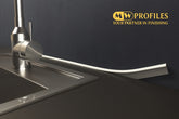 flexible worktop seal strip waterproof PVC trim