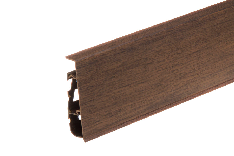 durable high profile PVC baseboard 75 mm moisture proof