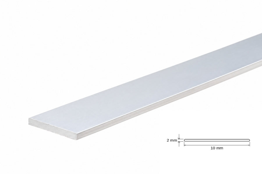 silver aluminium cover strip over panel joint