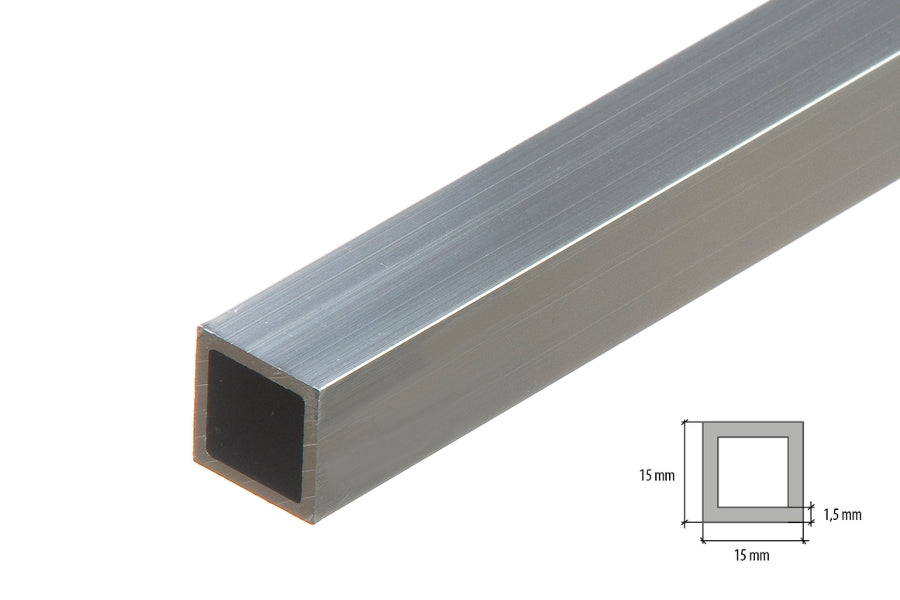 natural aluminium box profile for construction projects