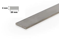 Stainless steel flat bar – 39.37 inch length plate 20x4

