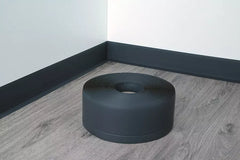 smooth finish PVC skirting board 70x20mm roll