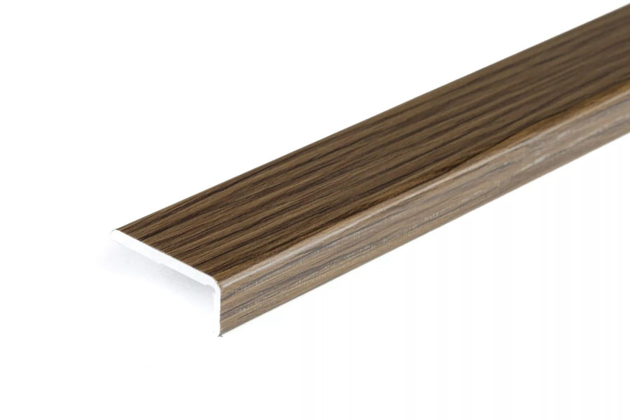 Self adhesive floor trim wood effect in africa venge, 1m & 2m


