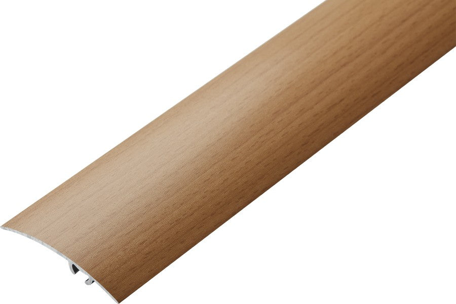 Aluminium wood effect door threshold strip 930 mm – beech