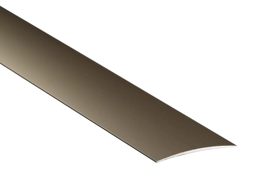 Self adhesive aluminium door threshold strip champagne finish 930mm