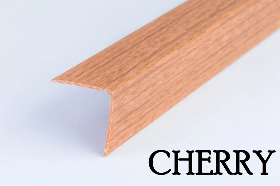 Cherry Wood Effect PVC Corner Angle Trim