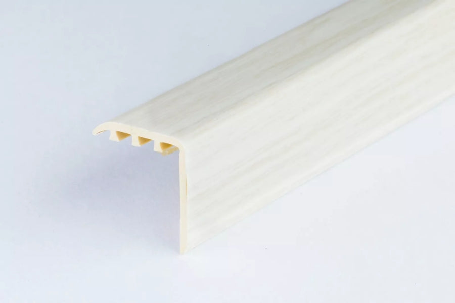 uPVC step edge profile wood grain design