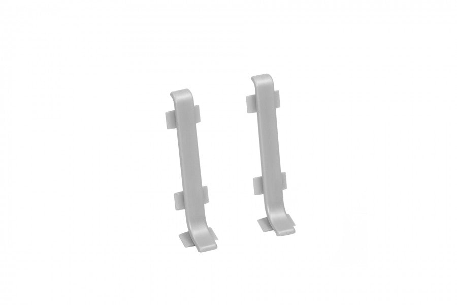 100×10 mm anodised aluminium skirting silver professional finish