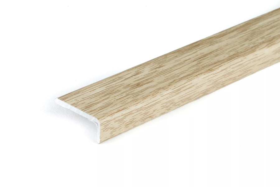 Self adhesive floor trim wood effect in sand oak – 1m & 2m lengths

