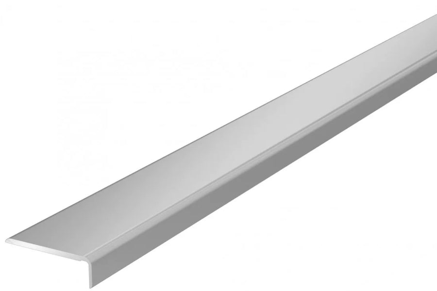 Silver finish self adhesive floor trim wood effect – 1m & 2m

