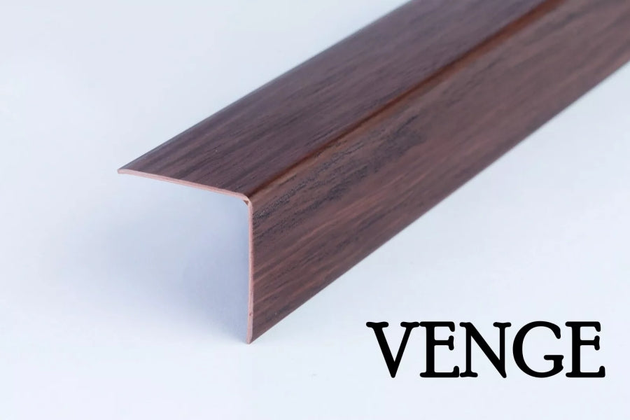 Venge Wood Effect PVC Corner Angle Trim