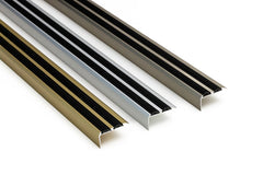 aluminium stair nosing 35x19 mm screw fix adhesive