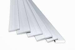 Natural aluminium flat bar – 1m length plate