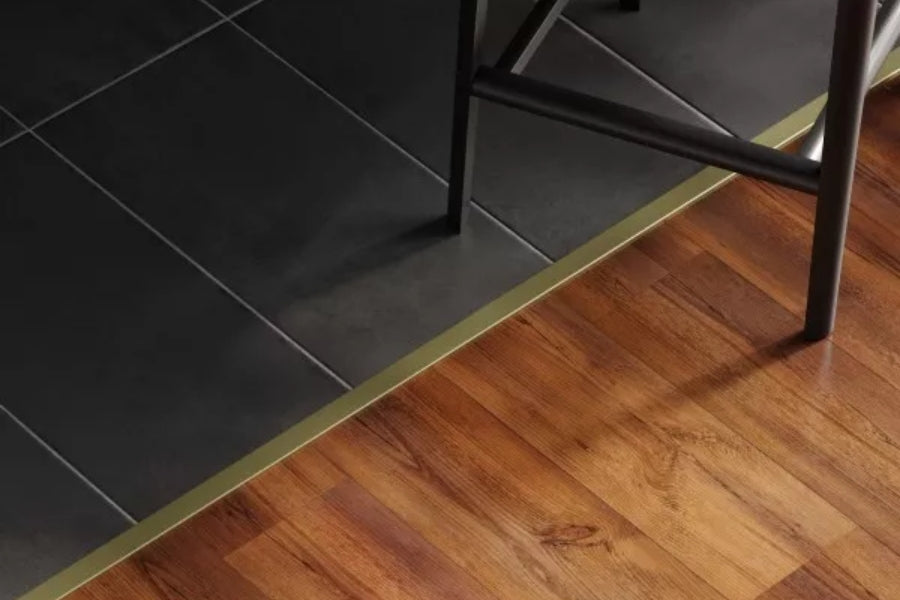 Self adhesive aluminium door threshold strip 0.9 Metre