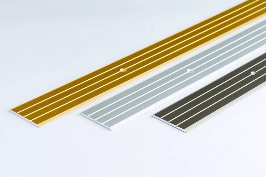 Aluminium door threshold strip 40mm transition trim 