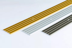 Aluminium door threshold strip 40mm transition trim 