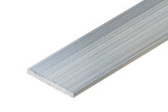 Natural aluminium flat bar – 1 metre plate trim